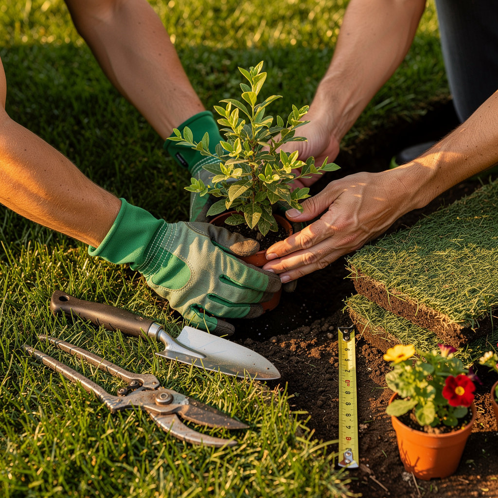Green Ridge Landscaping professional team providing expert landscaping services in Nashville, TN